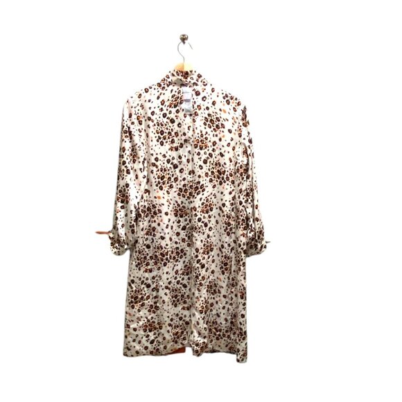 Chicos Reversible Kimono Cardigan Orange Size 1 (M) - Picture 13 of 15